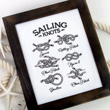 Sailing Knots Chart