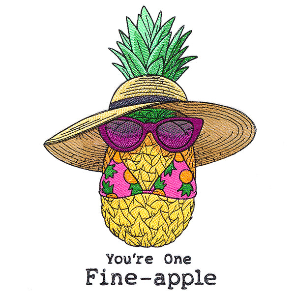 You're One Fine-apple Pineapple