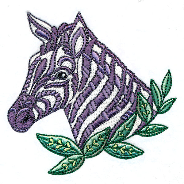 Wild Stitches Zebra