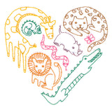 I'm Wild for You Safari Heart