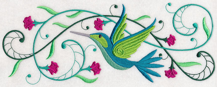 Hummingbird Potpourri Border
