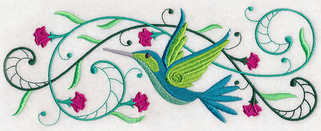 Hummingbird Potpourri Border