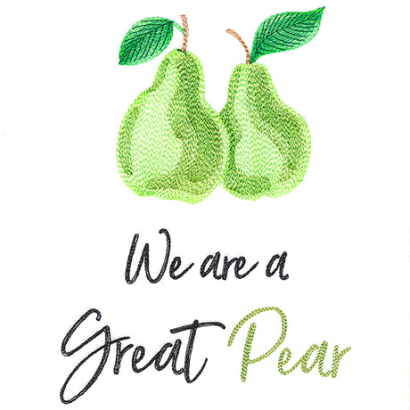 We Are A Great Pear