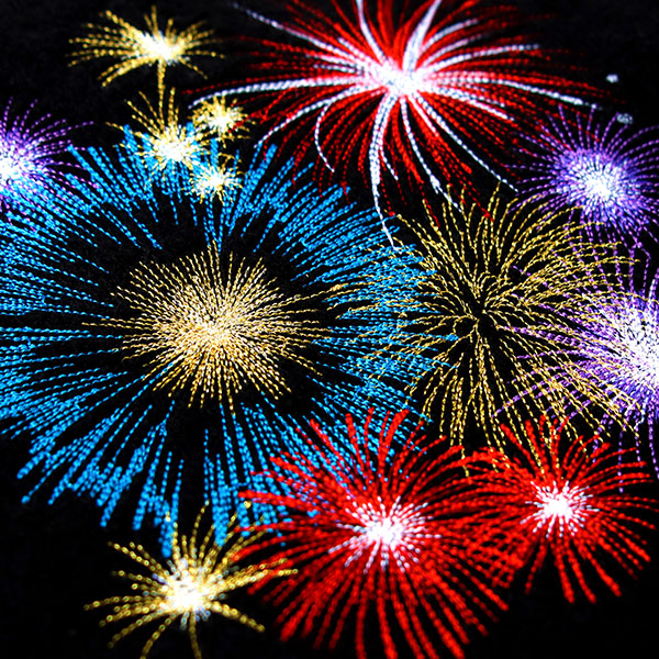 Land of the Free Fireworks Square