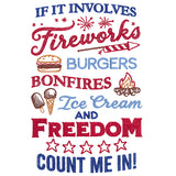 Fireworks & Freedom Sign