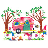 Camper Life Gnome Border