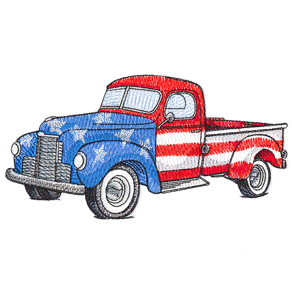 Americana Retro Truck