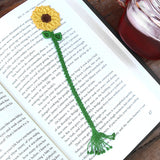 Sunflower Bookmark (Battenburg Lace)