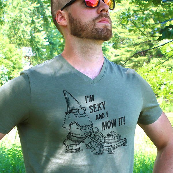 I'm Sexy & I Mow It Gnome