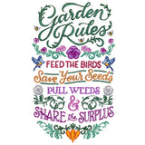 Garden Rules