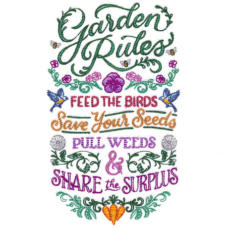 Garden Rules