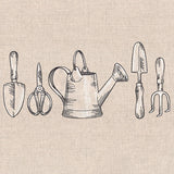 Rustic Gardening Tools