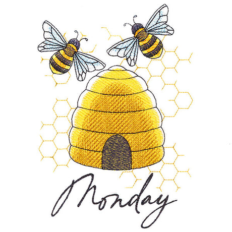 Honeybees & Hive On Monday