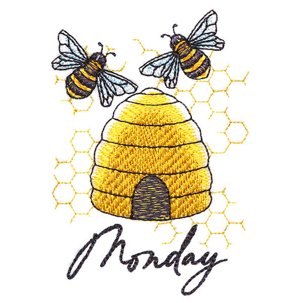 Honeybees & Hive On Monday