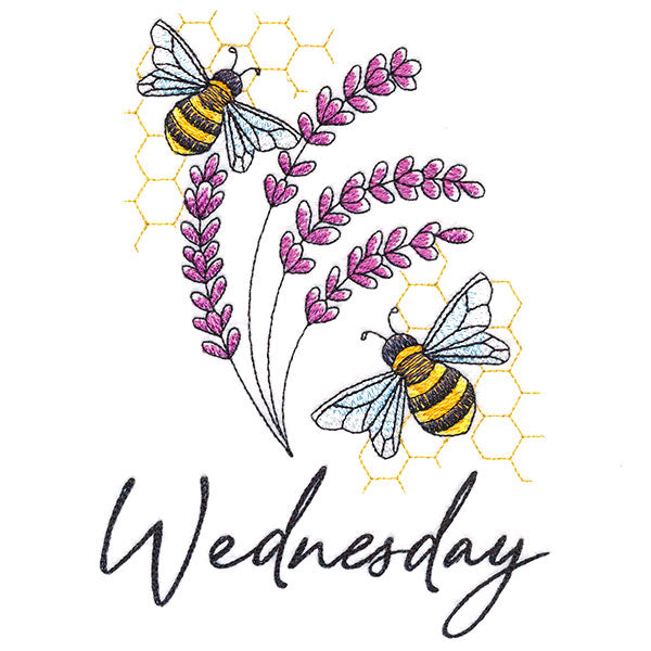 Honeybees & Lavender On Wednesday