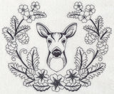 Deer Doe and Woodsy Laurel