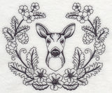 Deer Doe and Woodsy Laurel