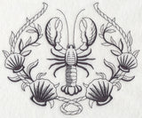 Lobster and Seashell Laurel
