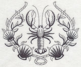 Lobster and Seashell Laurel