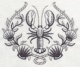 Lobster and Seashell Laurel