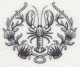 Lobster and Seashell Laurel