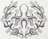 Octopus and Seaweed Laurel