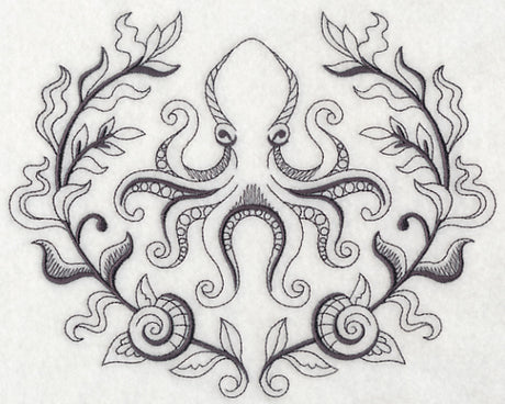 Octopus and Seaweed Laurel