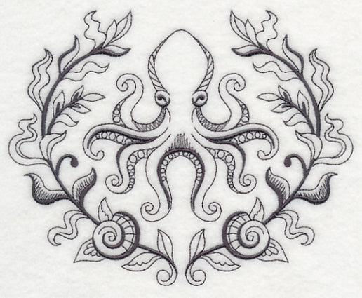Octopus and Seaweed Laurel