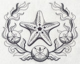 Starfish and Seaweed Laurel