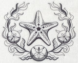 Starfish and Seaweed Laurel