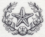 Starfish and Seaweed Laurel