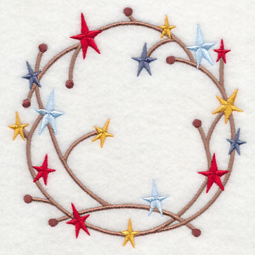 Country Stars Wreath