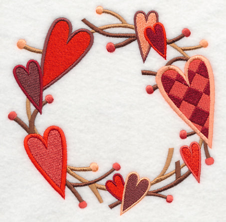 Country Hearts Wreath