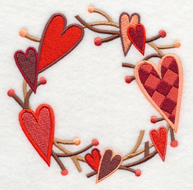 Country Hearts Wreath