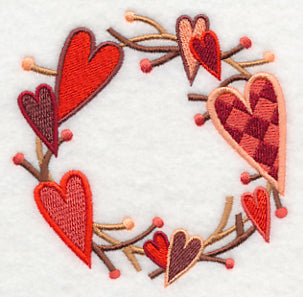 Country Hearts Wreath