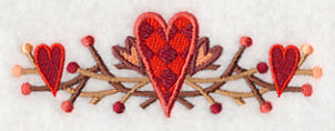 Country Hearts Border
