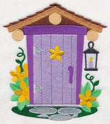 Fairy Door with Daisies