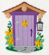 Fairy Door with Daisies