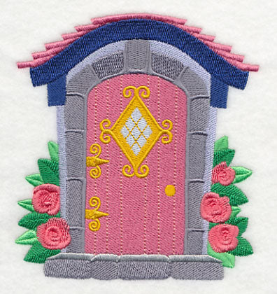 Fairy Door with Roses