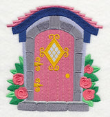 Fairy Door with Roses