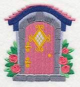 Fairy Door with Roses