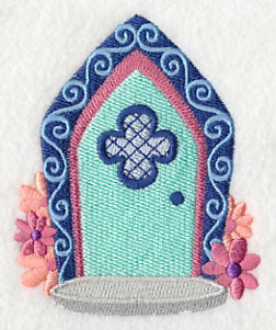 Fairy Door in Swirls