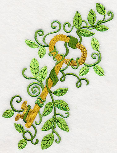 Enchanted Key in Leafy Vines