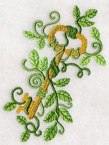 Enchanted Key in Leafy Vines