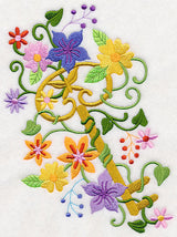 Enchanted Key in Flowers