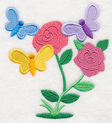 Butterflies and Flowers