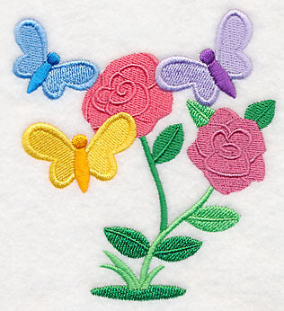 Butterflies and Flowers