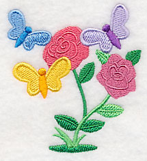 Butterflies and Flowers