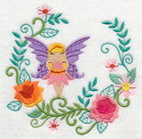 Fairy Carrie with Carnation Wreath