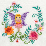 Fairy Carrie with Carnation Wreath